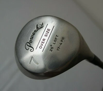 Powerhit Over Size 7 Metal Wood 25* Loft 17-4PH RH Graphite Reg. Flex - Image 1 of 4
