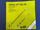 Stihl HT 70,75, Pole Saw Trimmer, Instruction Owner's Manual 1998