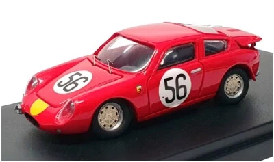 Racing Models 1/43 Scale RMP113 - Abarth 700 S #56 Le Mans 1962 - Red - Image 1 of 4