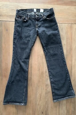 Jeans vintage Lucky Brand Maggie acampanados para mujer 8 (medidas 32x30) hechos en EE. UU. Foto 1 de 4