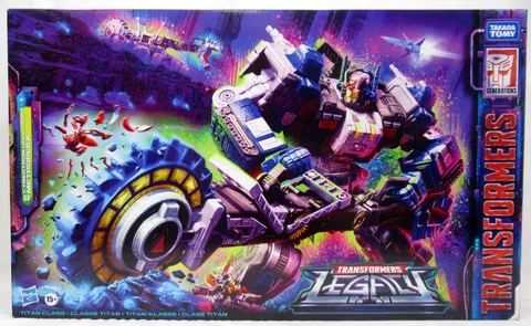 Hasbro Transformers Legacy Titan Class Metroplex New Sealed Cover