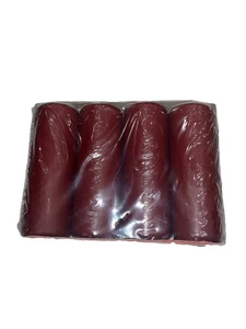 4er Set Adventskerzen –  Stumpenkerzen( Antikrot 170x57mm) - Bild 1 von 3