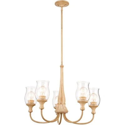 Kichler Lighting - Melis - Lámpara de araña mediana de 5 luces en estilo Homestead - 20,25 Foto 1 de 4