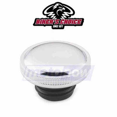 Bikers Choice High Top Screw-In Gas Caps -Vented for 1986-1996 Harley xn Foto 1 de 4