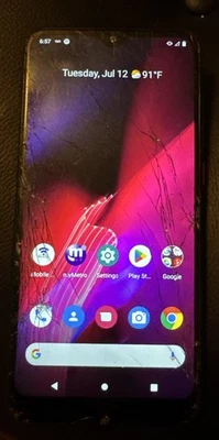 T-Mobile REVVL 4 5007W 32GB Black (Unlocked) Smartphone Parts Repair Fast Ship - Image 1 of 3