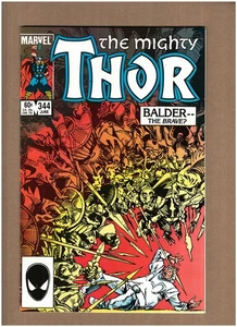 Thor #344 Marvel Comics 1984 Walt WIlliamson 1ST MALEKITH APP. VF/NM 9.0 - Picture 1 of 4