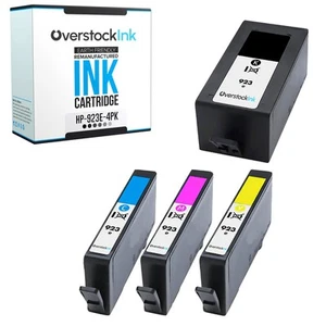 Schwarz Farbe Tintenpatronen Set für HP 923e für OfficeJet - Bild 1 von 15