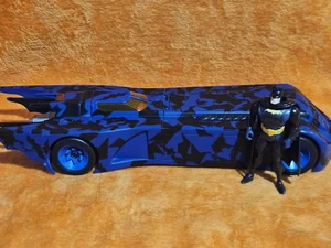 Rara Batmobile Mimetica Cavaliere Blu 2000 con Bat Jet e Figurina Batman - Danneggiata!!! - Foto 1 di 22