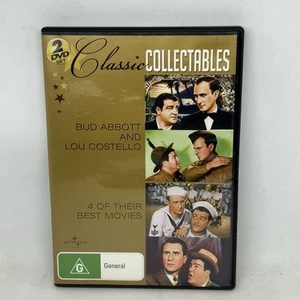 Abbott & Costello Classic Collectables 4 Movies DVD Comedy Region 4 & 2 - Picture 1 of 7