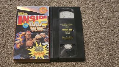 wwf INSIDE THE WWF NON-RENTAL vhs COLISEUM VIDEO wrestling - Image 1 of 4