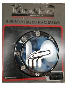 Kuryakyn 8312 Tappo Serbatoio con chiave Harley Davidson Sportster cromato - Foto 1 di 1