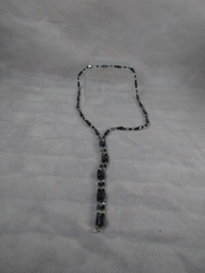 Collar/pulsera magnética con cuentas de hematita y cristal - Imagen 1 de 4
