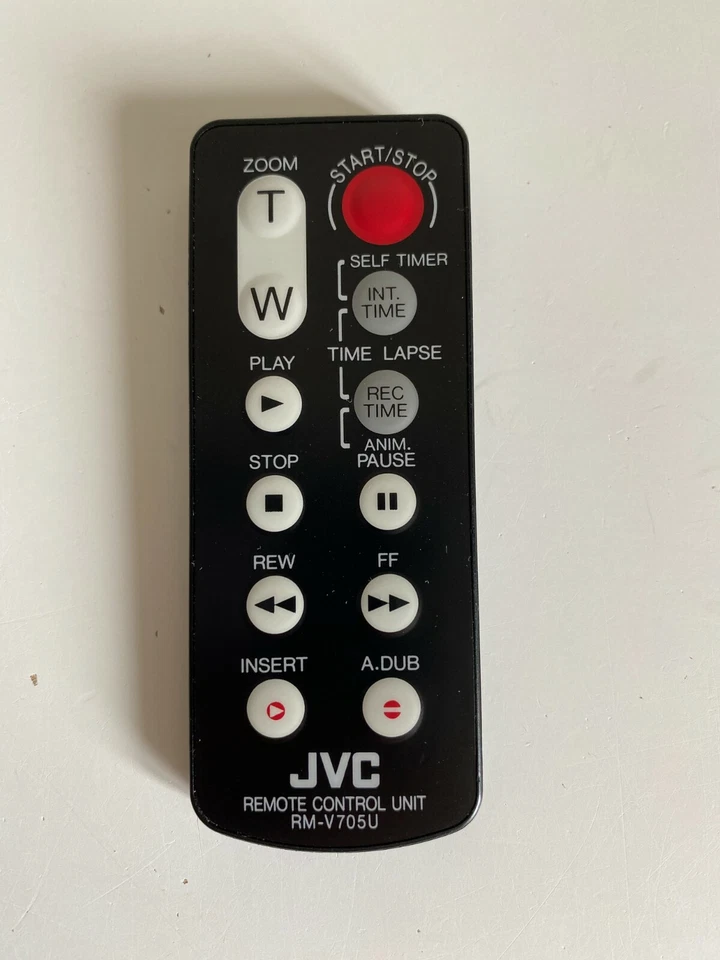 JVC RM-V705U Camcorder Remote Control - Tested Working - VGC - Image 1 of 4