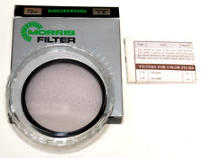 MORRIS 72MM -1A FILTER WITH STORAGE CASE AND INSTRUCTIONS-FREE SHIPPING!