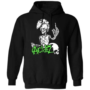ACIDEZ - FUCK YOU - HOODIE S-XXL NEU Punk Shirt Punkrock CASUALTIES TOTAL CHAOS - Picture 1 of 1