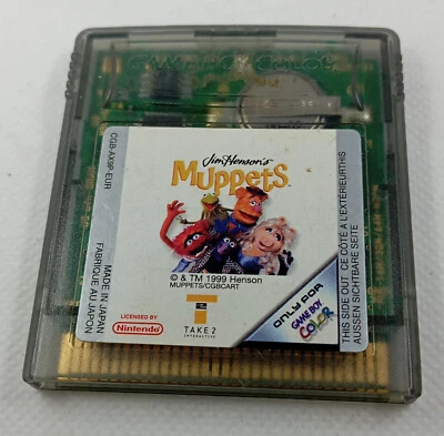 GameBoy Color The MUPPETS pour Game Boy Color  cartouche bon état vendu seule - Photo 1/2