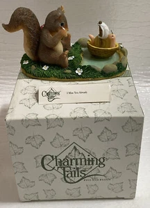 Charming Tails ~ I MISS YOU ALREADY Figure 89/756 ~ Fitz & Floyd ~ NIB - Picture 1 of 16