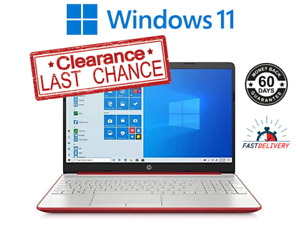 HP Laptop Computer 15.6" HD Notebook 16GB 512GB SSD Win11 Intel WiFi Bluetooth