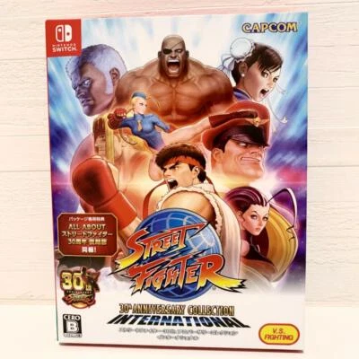 Nintendo Switch Street Fighter 30th Anniversary International Japan Import - Image 1 of 4