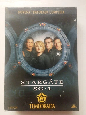Stargate Sg-1 Ninth Season 9 Complete - 6 X DVD Spanish English Reg 2 - Image 1 of 4