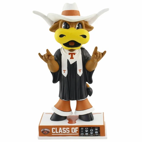 Texas Longhorns Graduation Mascot Bobblehead - Numbered to 3,000 NEW! Cover