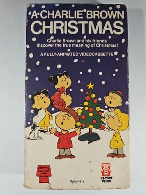 A Charlie Brown Christmas VHS (Vol 2) HI-Tops Video 1987 Foto 1 de 4