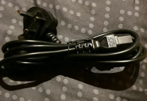 GB UK Netzkabel Kaltgeräte Kabel 1,8 m  5A Eurostecker Euro 8 Netz-Stecker c8 - Bild 1 von 1