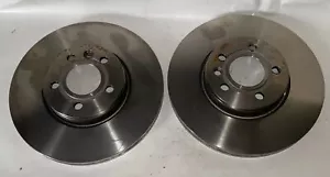 2*ZIMMERMANN brake discs set for FORD GALAXY SEAT ALHAMBRA VW SHARAN T4 front - Picture 1 of 6