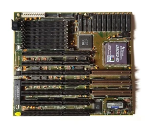 TI486DX2-G80-GA CPU & bonus - motherboard VESA ISA retrogaming SET - Picture 1 of 9