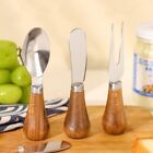 Smooth Surface Butter Spatula Wood Handle Cheese Spreaders Butter Knife  Toast