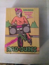  Rad Dudes Unopened Box 36 Packs 