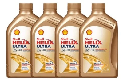 Shell Helix Ultra Professional AP-L 0W-30 4x1 Liter  Motoröl  ACEA C2 - Bild 1 von 3