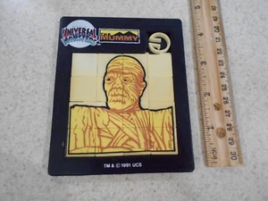 Rompecabezas deslizable Universal Studios Monsters The Mummy Ja-Ru 1991 vintage - Imagen 1 de 5