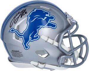 Jared Goff Detroit Lions Autographed Riddell Speed Mini Helmet