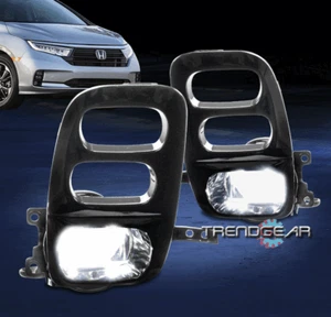 Luces antiniebla LED para parachoques delantero Honda Odyssey 2021-2023 con biseles + arnés - Imagen 1 de 10