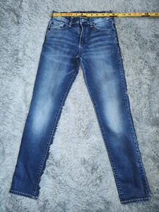 Big Girls' Gap Denim Stretch Slim Jeans, Medium Wash, Size: 14, 23x27.5 - Picture 1 of 10