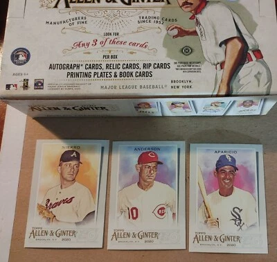 2020 Topps Allen and Ginter & SP Pick from drop down list - Image 1 of 2