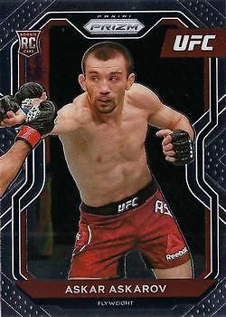 Askar Askarov 2021 Panini Prizm UFC - #8 RC - Image 1 of 2