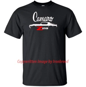1970 1972 1973 Camaro Z28 camiseta coche silueta 2da generación rs ss 70 71 72 73 - Imagen 1 de 4