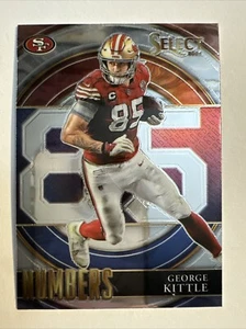 2021 Select Numbers George Kittle #SN-14 San Francisco 49ers - Picture 1 of 2