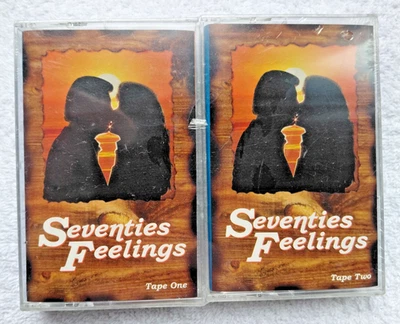 NEW Seventies Feelings Set 2 Cassette Tapes Various Artists Compilation Sealed - Image 1 of 4