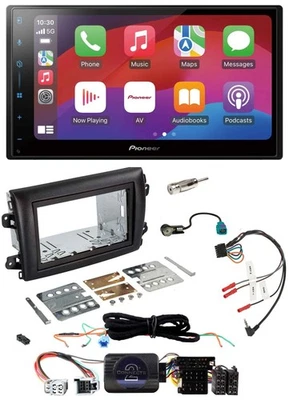 Pioneer DAB USB Lenkrad Bluetooth 2DIN Autoradio für Fiat Ducato Serie 8 ab 2021 - Bild 1 von 4