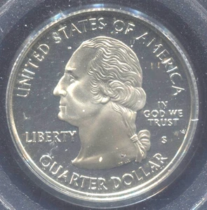 2000-S SILVER New Hampshire State Quarter - PCGS PR69DCAM - Picture 1 of 4