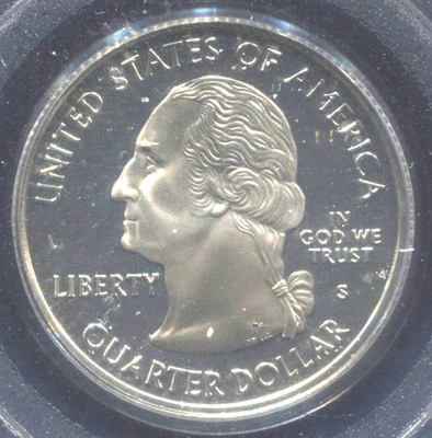 2000-S SILVER New Hampshire State Quarter - PCGS PR69DCAM - Image 1 of 4