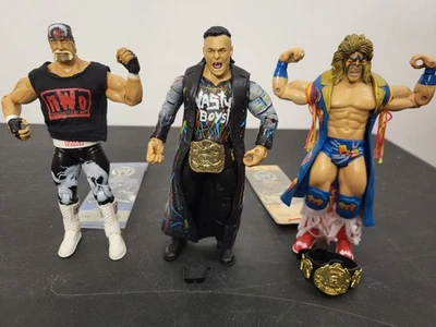 LOTE SUELTO WWE Superestrellas Clásicas Serie 12 Hulk Hogan Guerrero Niños Desagradables Sags Foto 1 de 4