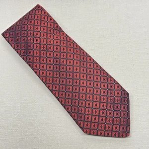 IKE BEHAR Red Blue Gold Heavy Thick Self Tipped Hand Tailored USA Power Tie - Picture 1 of 6