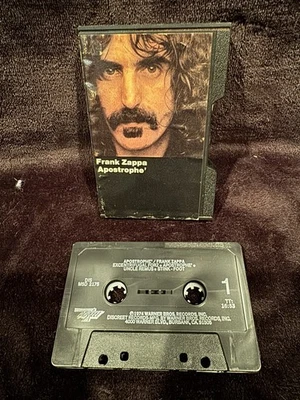 Frank Zappa Apostrophe - Rare 1974 Misprint Cassette w/ Slip Case - DIS M5D 2175 - Image 1 of 4