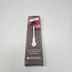 Oneida Community Cube TENNYSON Stainless Steel Flatware 5 Piece Place Setting - Picture 1 of 5
