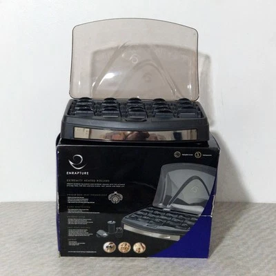 Enrapture beheizbare elektrische Haarroller Lockenwickler Samtklemmen Styler *19 Rollen* - Bild 1 von 4