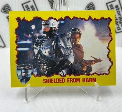 RoboCop 2 1990 ┆ Vintage Wax Pack Card ┆ Shielded From Harm ┆#67 - Bild 1 von 2